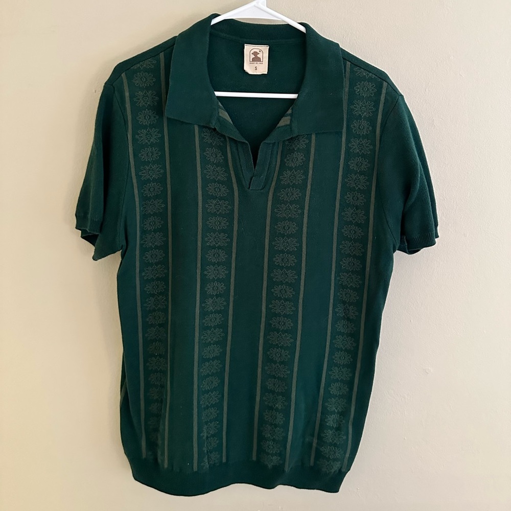DANDY DEL MAR KNITTED POLO - SIZE SMALL
